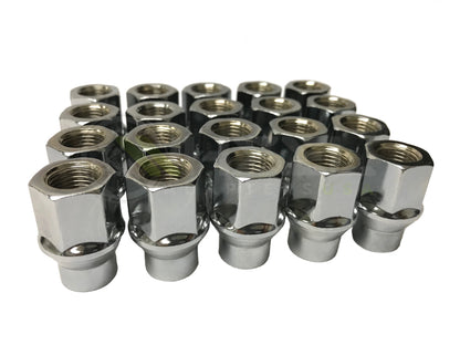 Toyota ET Style Chrome Lug Nuts Set 12x1.5 Extended Thread For All Toyota Trucks And Cars!