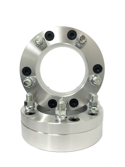 6X5.5 To 5X5.5 Wheel Adapters | Use Dodge 5 Lug Wheels On Chevy Toyota 6 Lug Trucks | 14x1.5 Studs 2 Inch Thick