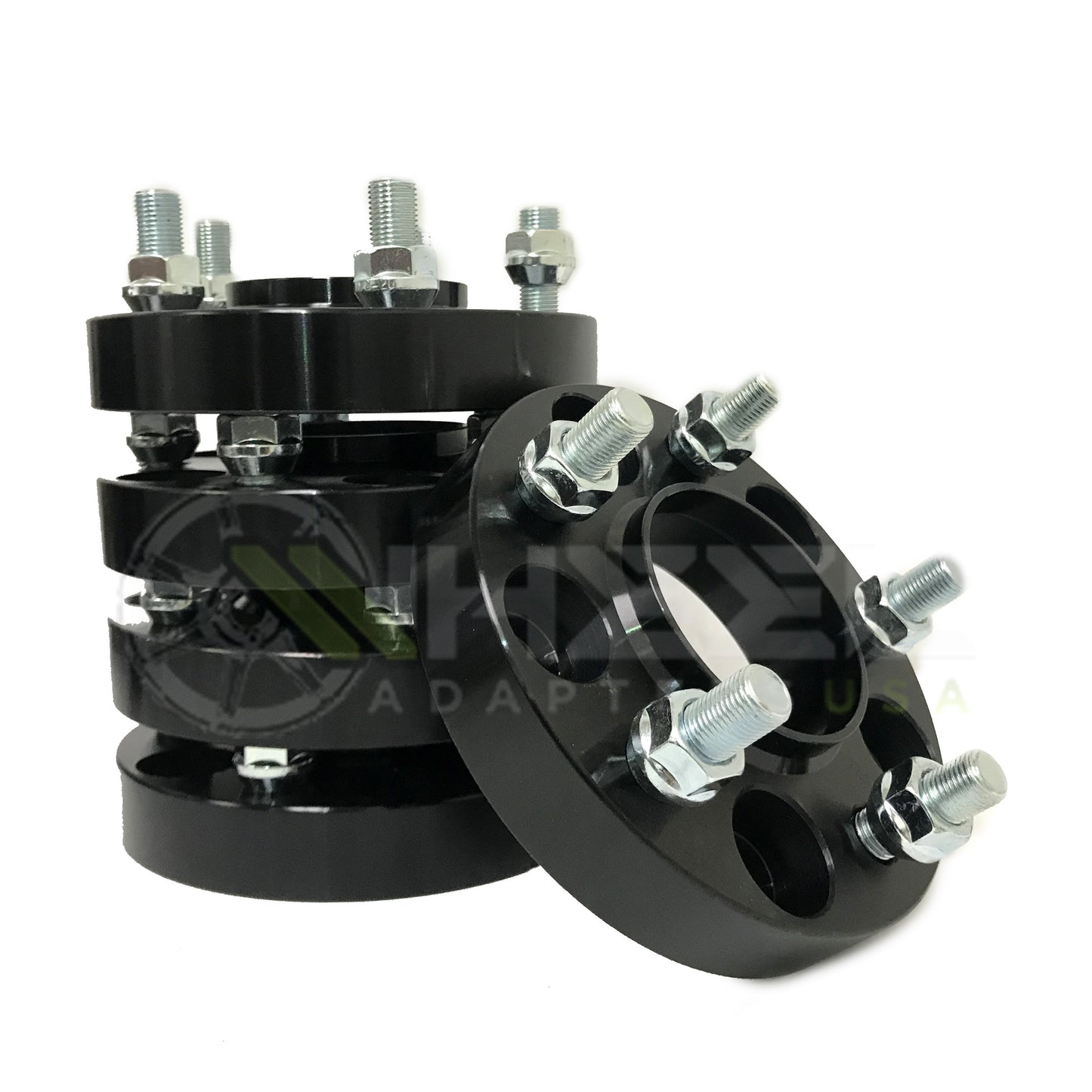 5x135 Hub Centric Wheel Adapter Spacers 1.5-2 Inch Thick In Stock! For Ford F-150 12x1.75 Wheel Centric For OEM Wheels