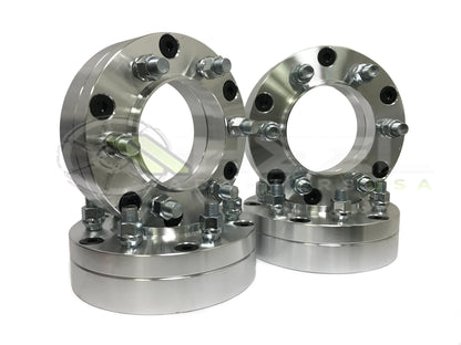 Hub Centric Wheel Adapters 5x5 TO 6x135 | Use 6 lug Wheels On 5 Lug Truck | 2" Inch Thick 14x1.5 Studs