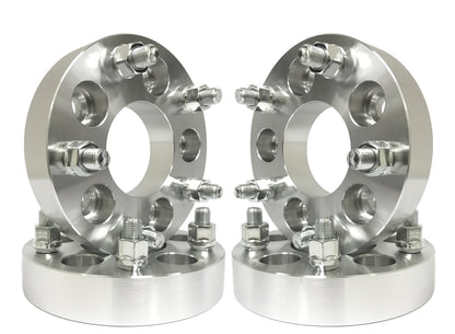 4 Jeep Wheel Spacers Adapters 1.5 Inch Fits Kk Xj Mj Yj Sj Zj Tj Kj 5X4.5 5X114