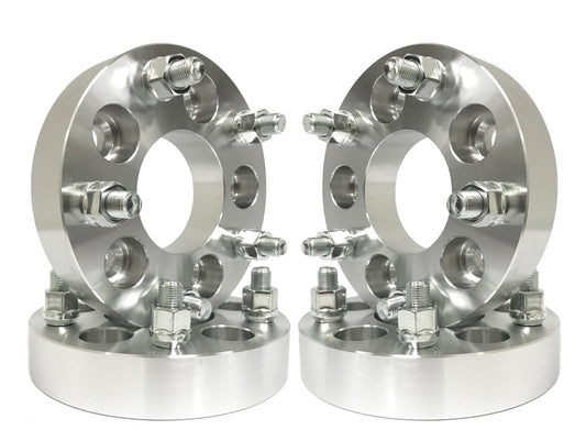 4 Jeep Wheel Spacers Adapters 1.5 Inch Fits Kk Xj Mj Yj Sj Zj Tj Kj 5X4.5 5X114