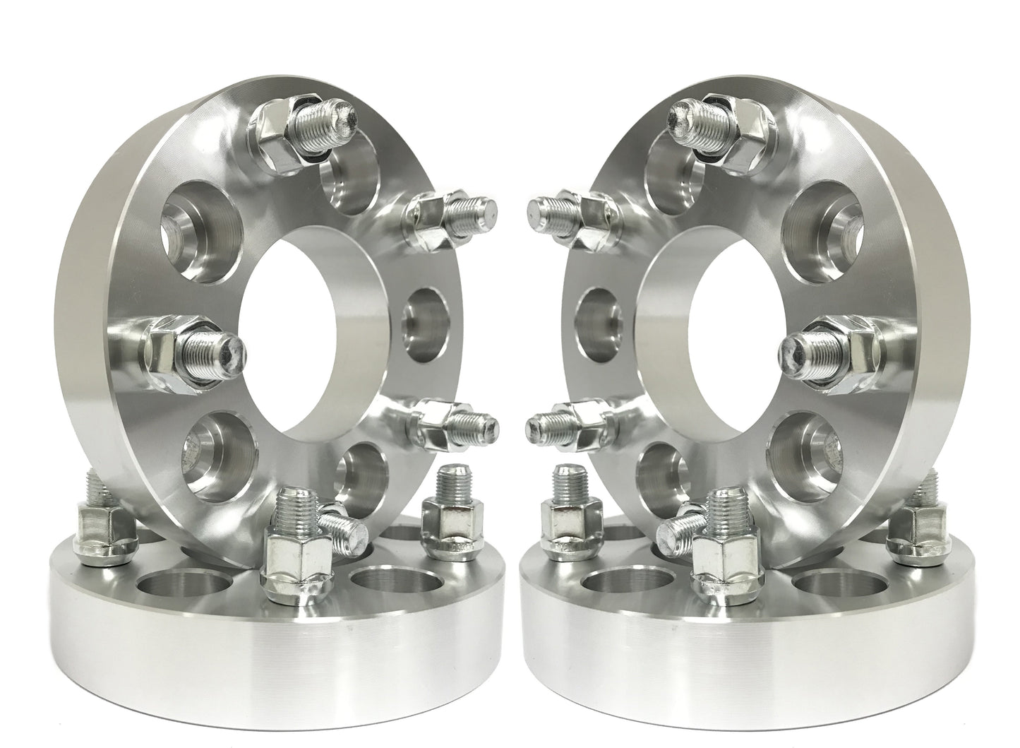 4 Jeep Wheel Spacers Adapters 1 Inch Fits Kk Sj Xj Mj Yj Zj Tj Kj 5X4.5 5X114.3