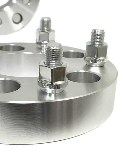 4 Wheel Spacers | 5X4.5 To 5X4.5 | 1" Inch | 25mm | 12X1.5 | 5X114.3 To 5X114.3