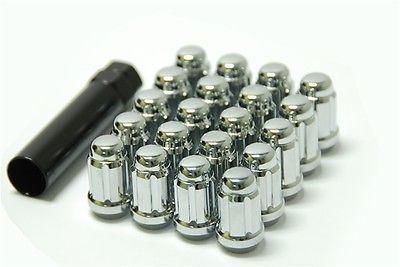 20 12X1.5 Spline Light Weight Racing Lug Nuts Chevy Camaro Corvette S10 5X4.75 - Wheel Adapters USA