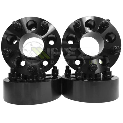 5x135 Hub Centric Wheel Adapter Spacers 1.5-2 Inch Thick In Stock! For Ford F-150 12x1.75 Wheel Centric For OEM Wheels