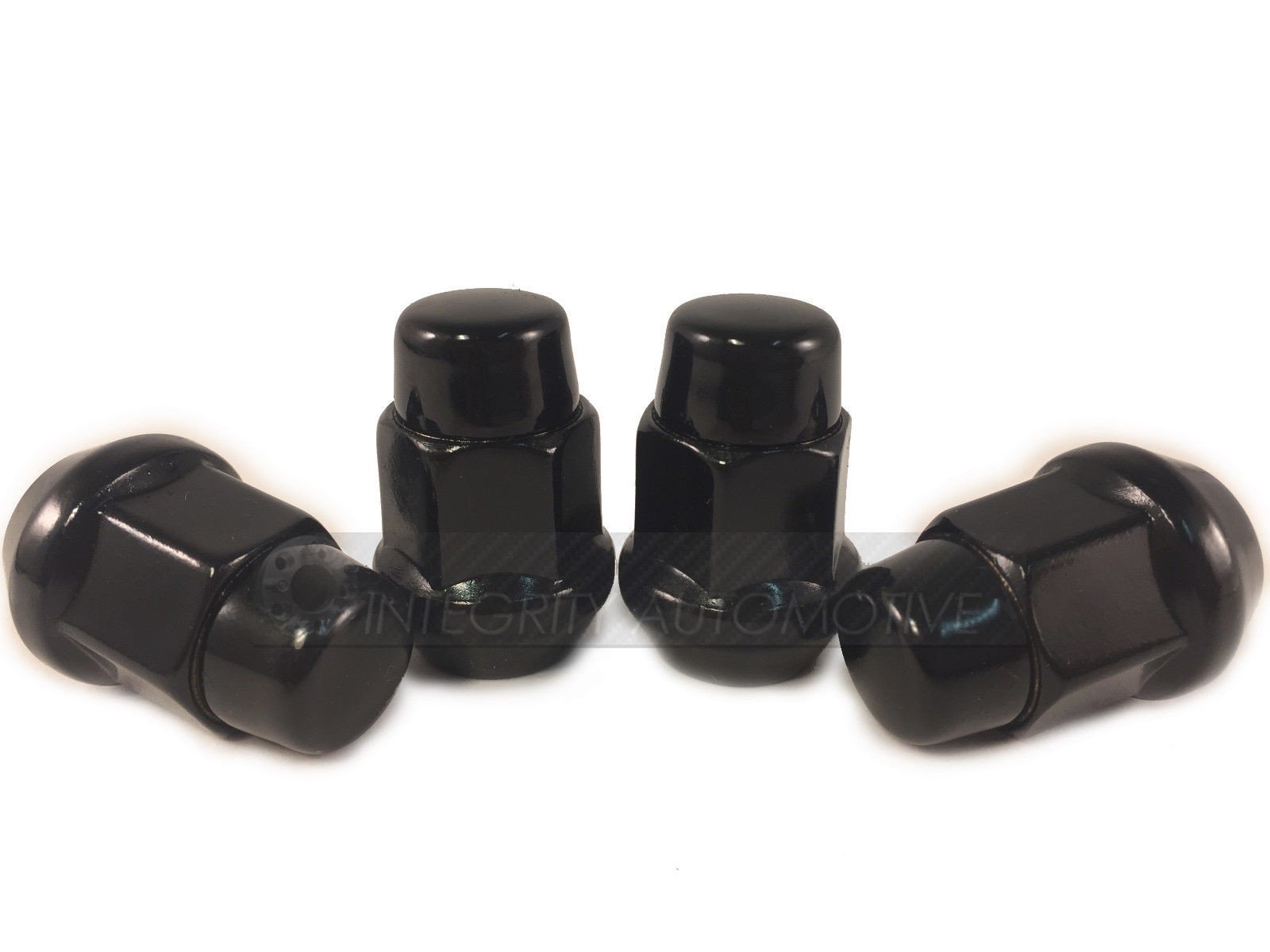 20 BLACK LUG NUTS 14X1.5 | DODGE MAGNUM CHARGER | CHEVY CAMARO 08+ CTS WHEEL NUT - Wheel Adapters USA - 3