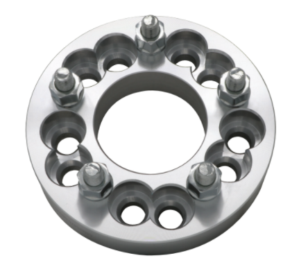 1 Piece - 5X5 OR 5X5.5 TO 5X150 WHEEL ADAPTER 1.5 INCH THICK 14X1.5 STUDS BILLET WHEEL SPACERS