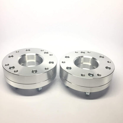 2 WHEEL ADAPTERS 5x5.5 TO 6x135 | USE 6 LUG WHEELS ON 5 LUG CAR | 2" INCH THICK | 1/2X20 STUDS