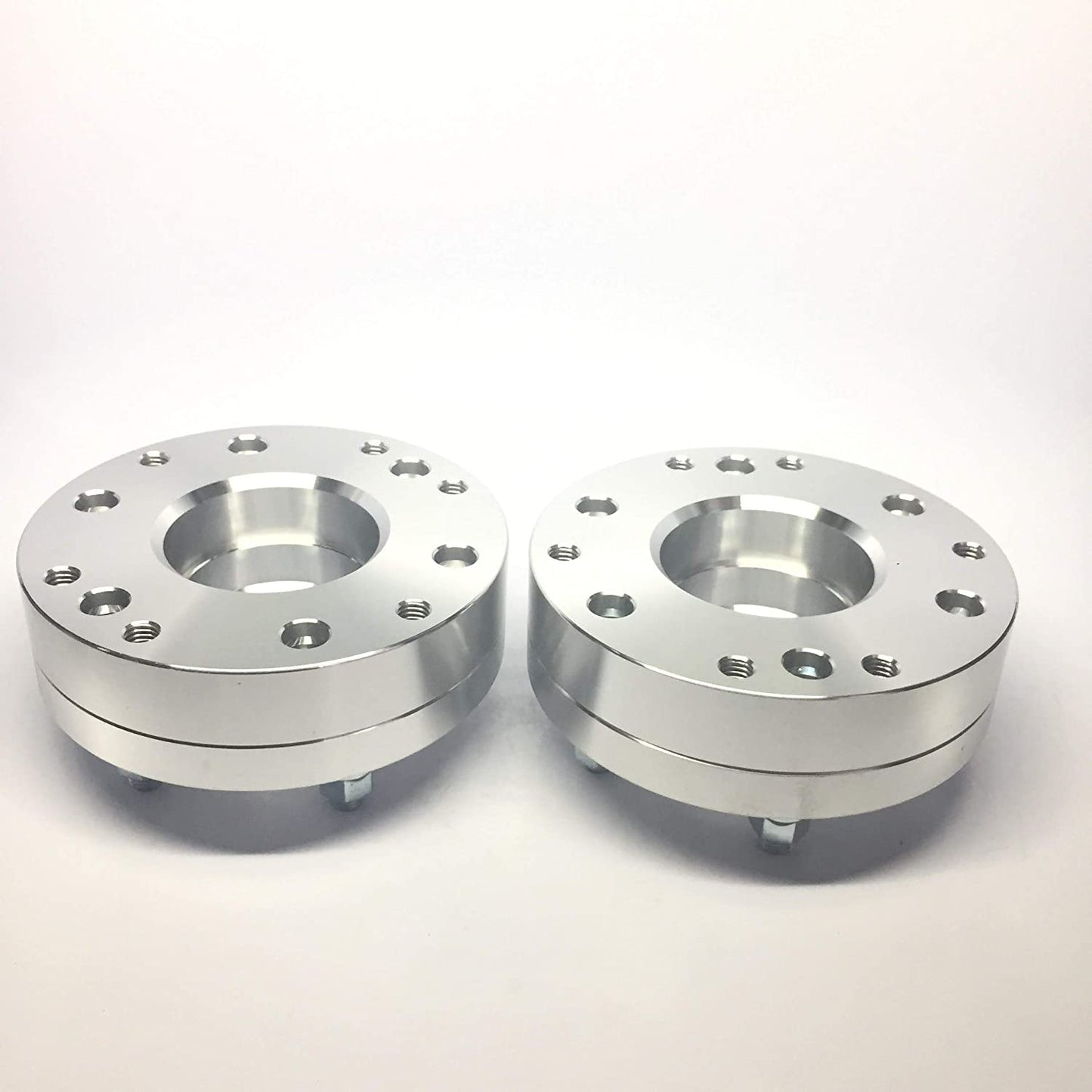 2 WHEEL ADAPTERS 5x5 TO 6x5.5 | USE 6 LUG WHEELS ON 5 LUG CAR | 2" INCH THICK | 14x1.5