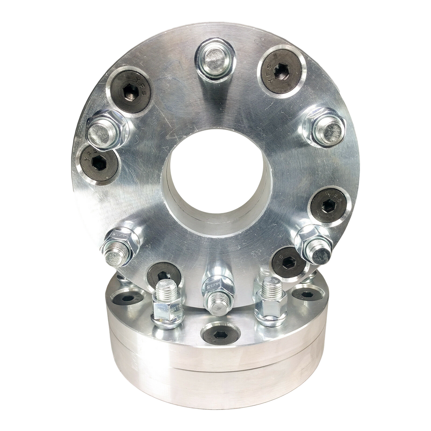 2 WHEEL ADAPTERS 5x5.5 TO 6x135 | USE 6 LUG WHEELS ON 5 LUG CAR | 2" INCH THICK | 14x2