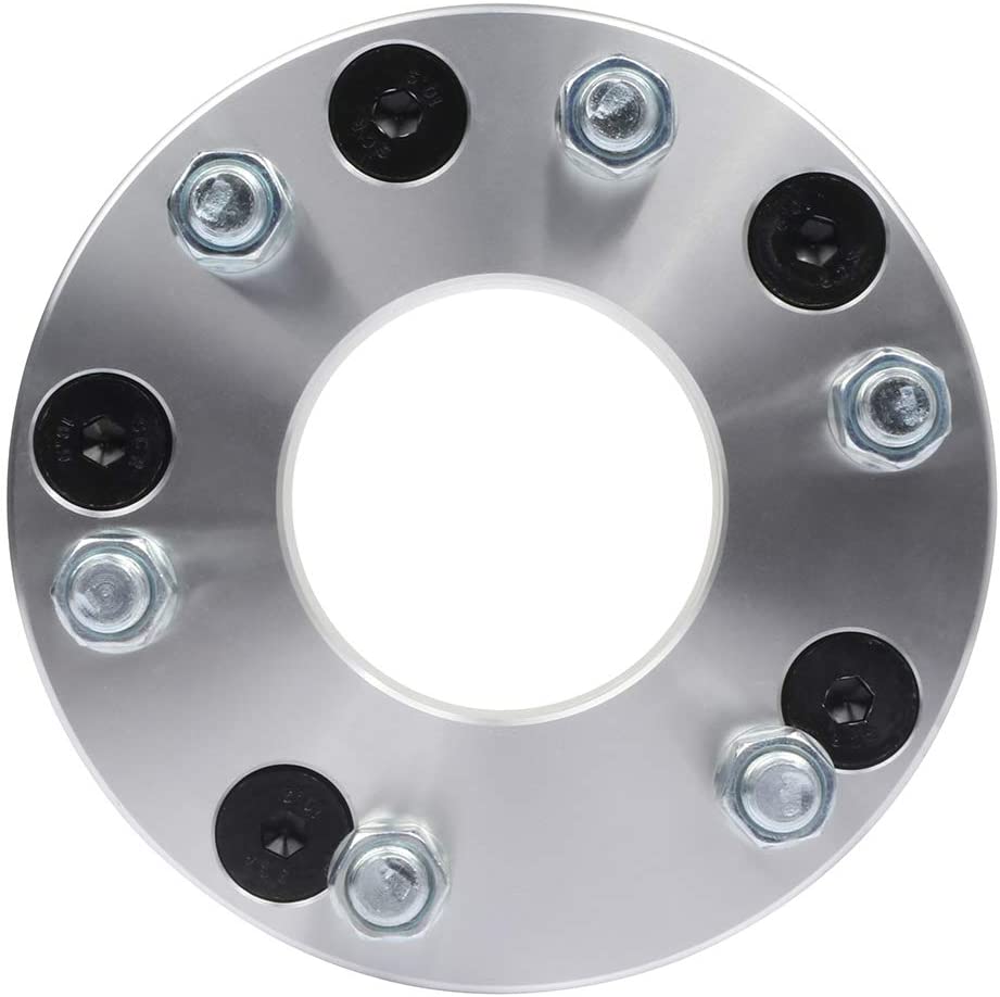 2 WHEEL ADAPTERS 5x5.5 TO 6x135 | USE 6 LUG WHEELS ON 5 LUG CAR | 2" INCH THICK | 1/2X20 STUDS