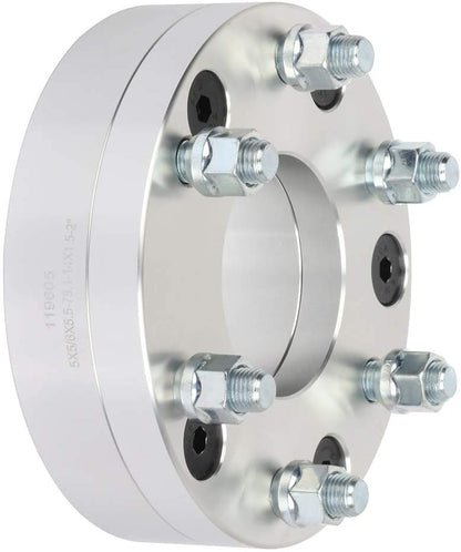 2 WHEEL ADAPTERS 5x5.5 TO 6x135 | USE 6 LUG WHEELS ON 5 LUG CAR | 2" INCH THICK | 14x2