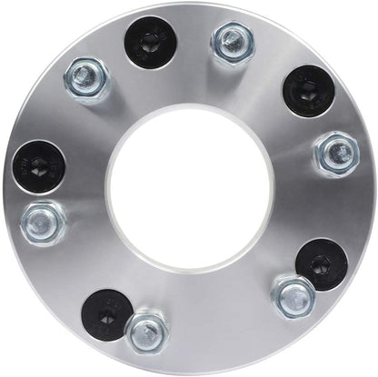 2 WHEEL ADAPTERS 5x4.5 TO 6x5.5 | USE 6 LUG WHEELS ON 5 LUG CAR | 2" OR 50MM | 12x1.5